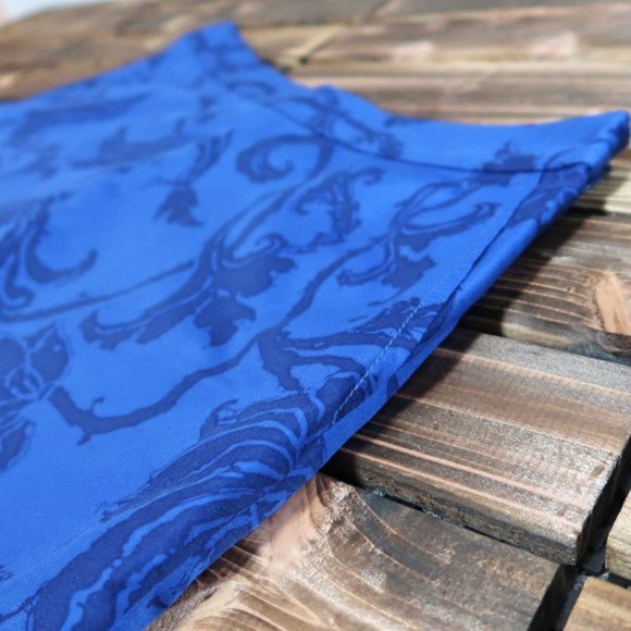 Banana Republic Floral Blue Culottes Shorts 6 - Picture 4 of 7